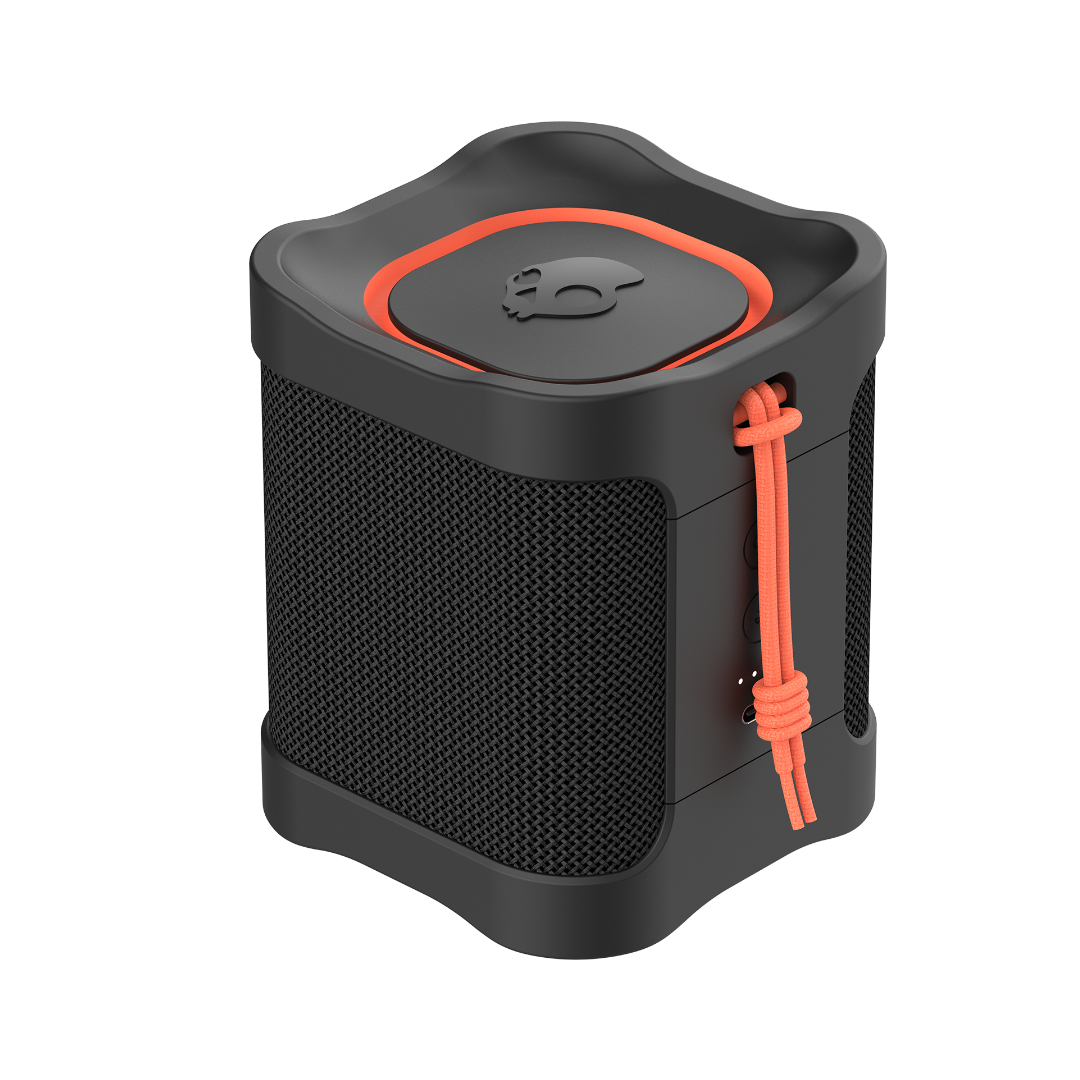 SC208 Mini Portable Wireless Bluetooth 5.0 Speaker – Super Bass & FM Radio – Orange