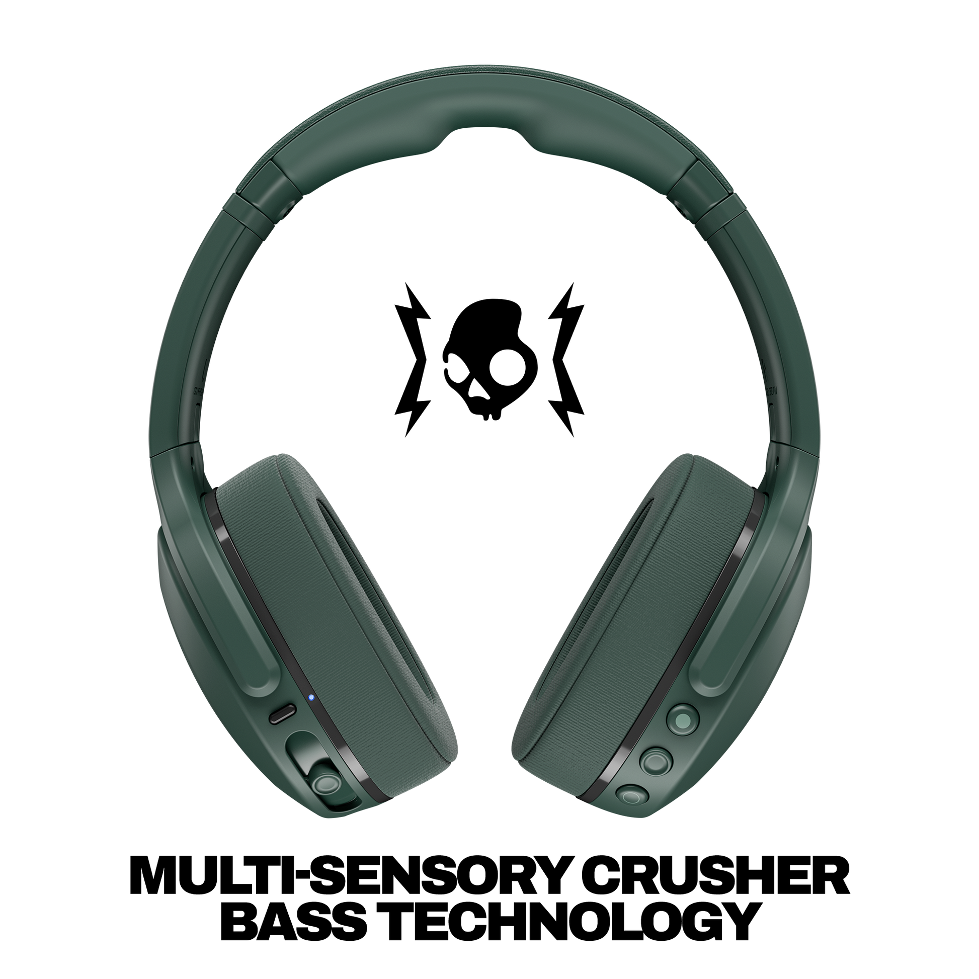 Crusher Evo - Bass Headphones with Personal Sound | True Wireless | Bluetooth 5.0 | Built-in Microphone Crusher Evo - Bass Headphones with Personal Sound | True Wireless | Bluetooth 5.0 | Built-in Microphone