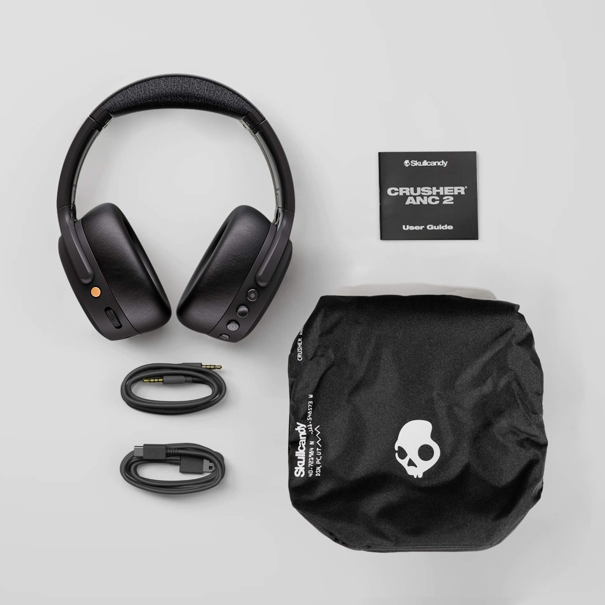 Crusher ANC 2 - Bass Headphones with Noise Canceling | True