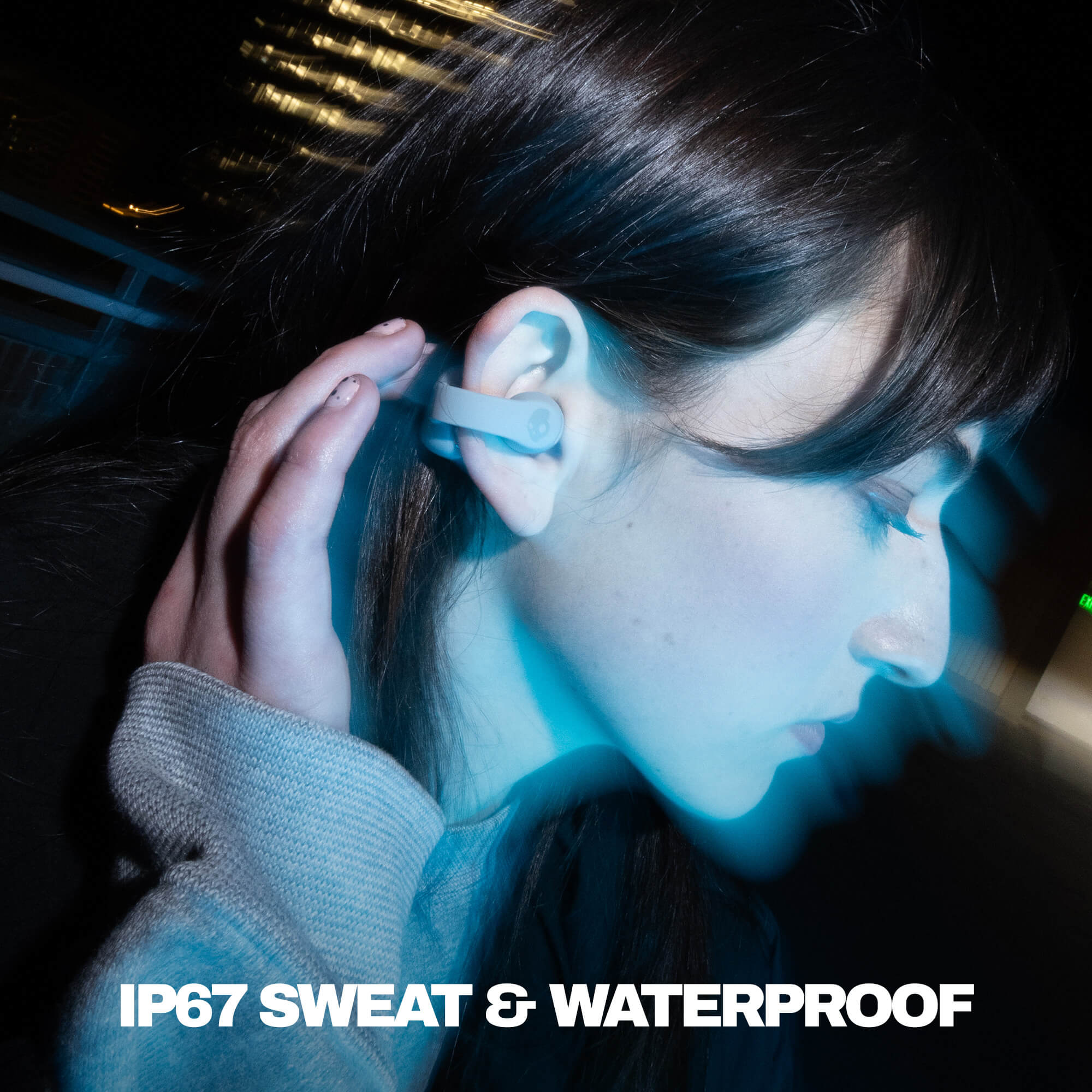 Push 720 Open - Wireless Open-Ear Earbuds | Bluetooth 5.3 | Clip