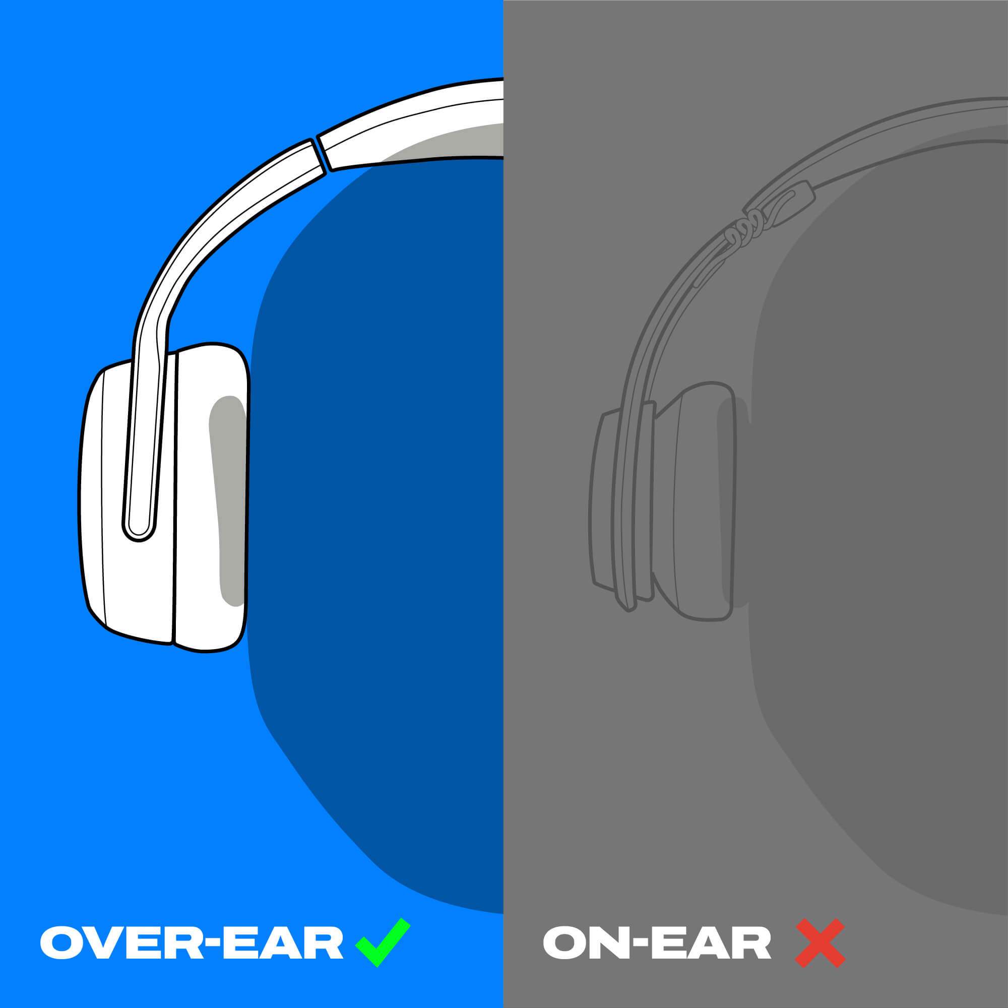 Crusher 720 - Bass Headphones with THX® Spatial Audio | 65-Hour