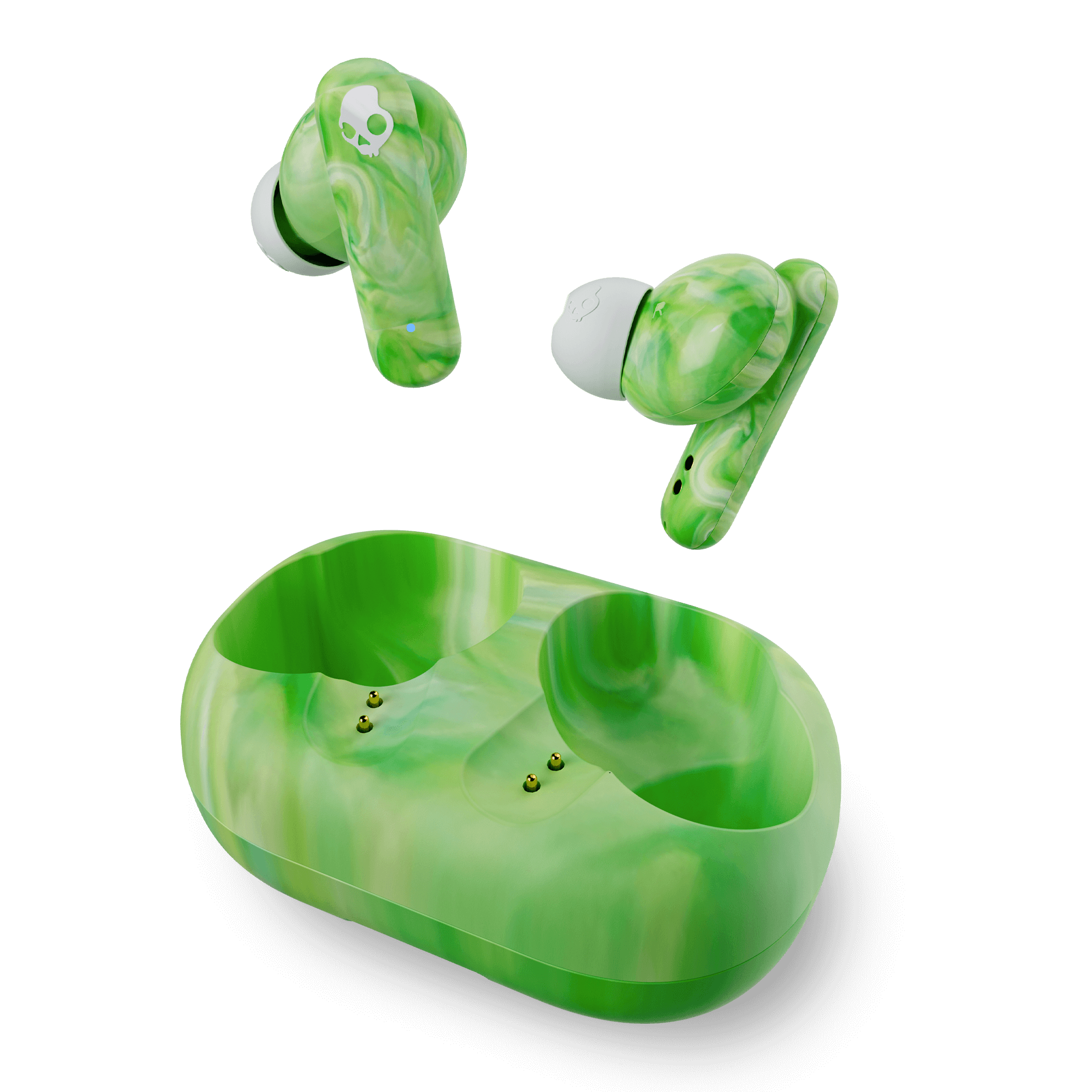 Charging Case Skullcandy Earbuds Green Skullcandy Sesh Evo True