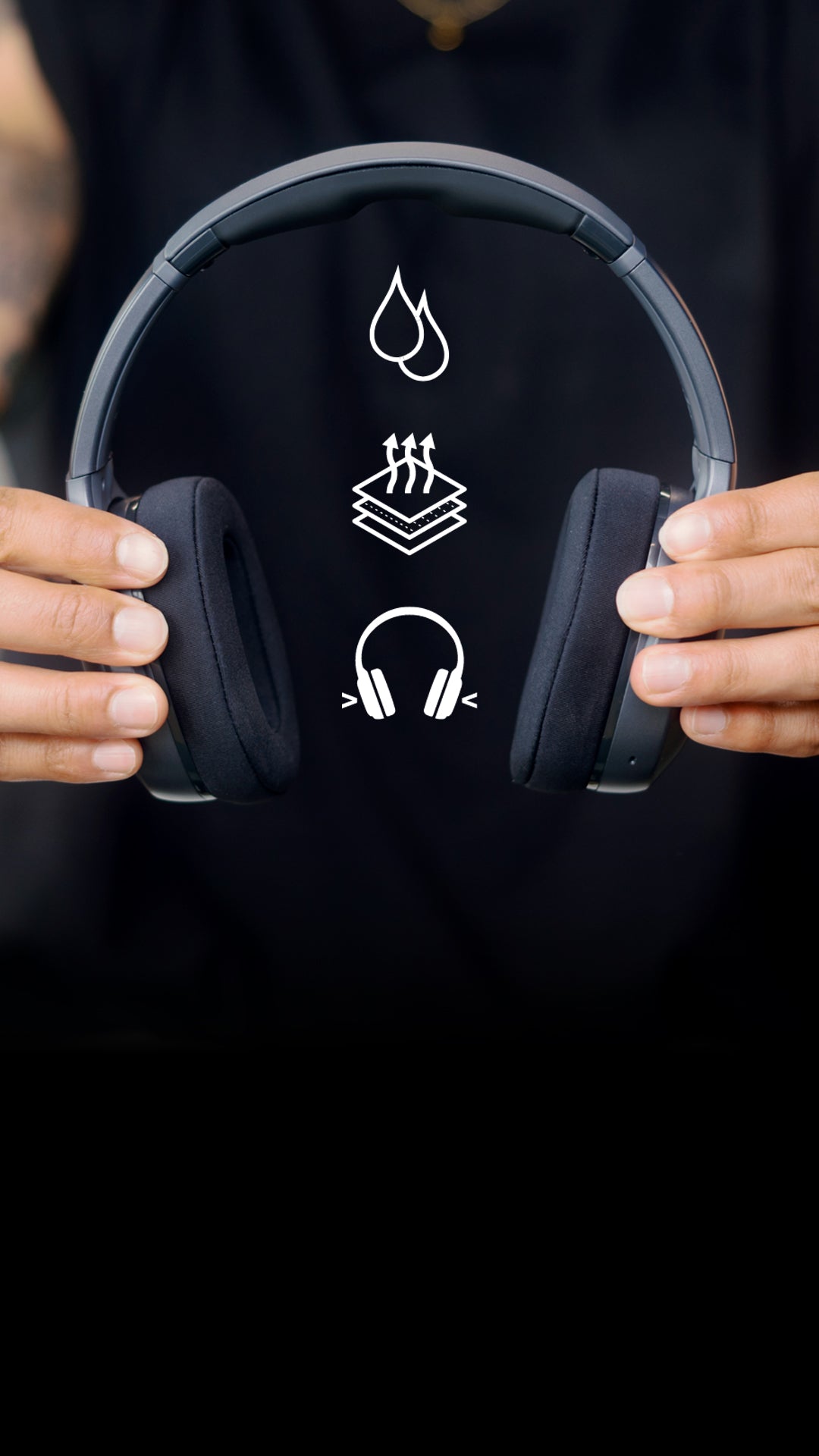 Skullcandy Crusher 540 Active ワイヤレスヘッドホン Crusher 540 Active - Wireless Workout Headphones | Bluetooth
