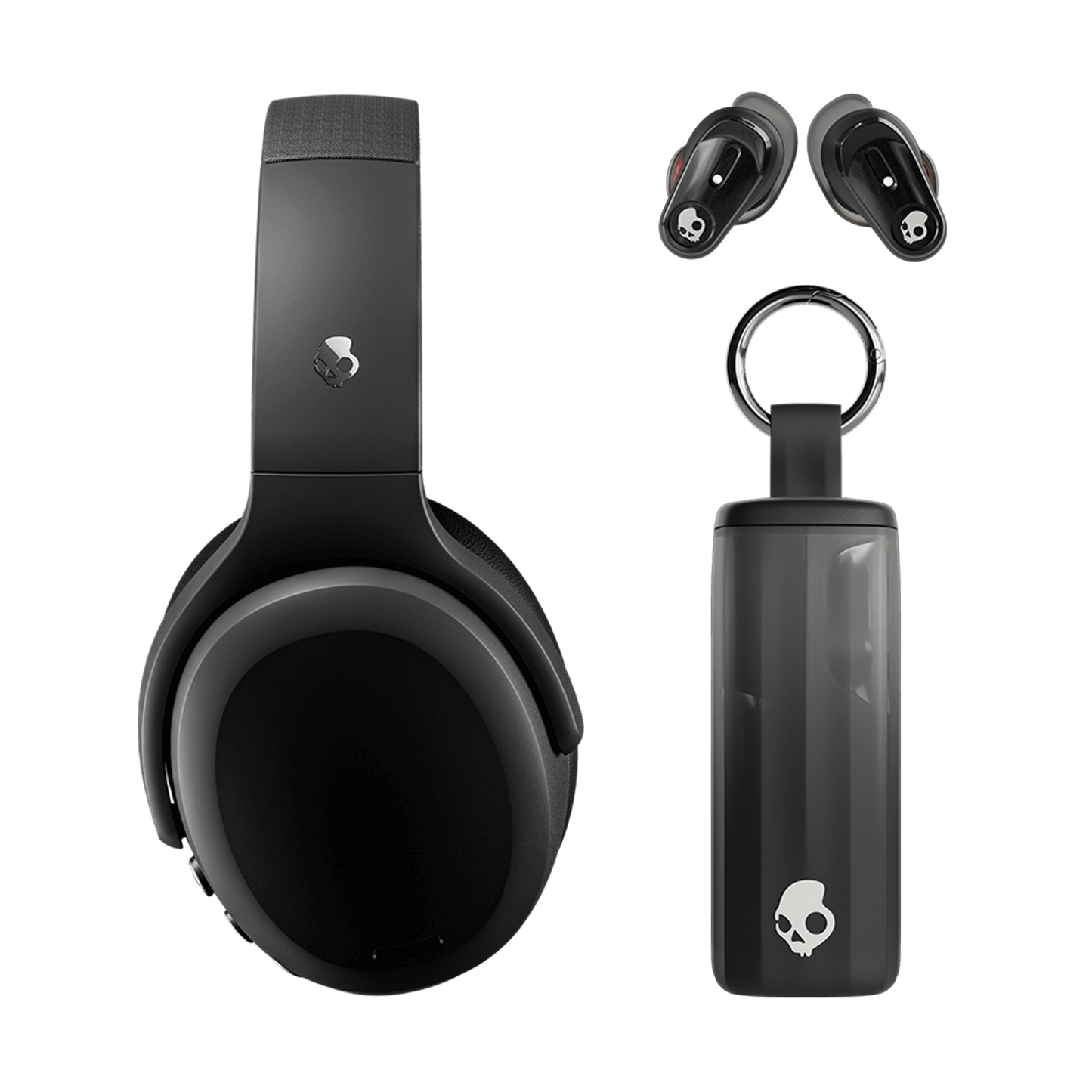 Skullcandy Crusher ANC BLACK/TAN重低音ノイキャン Skullcandy - Crusher ANC 2 Over-the-Ear Noise Canceling