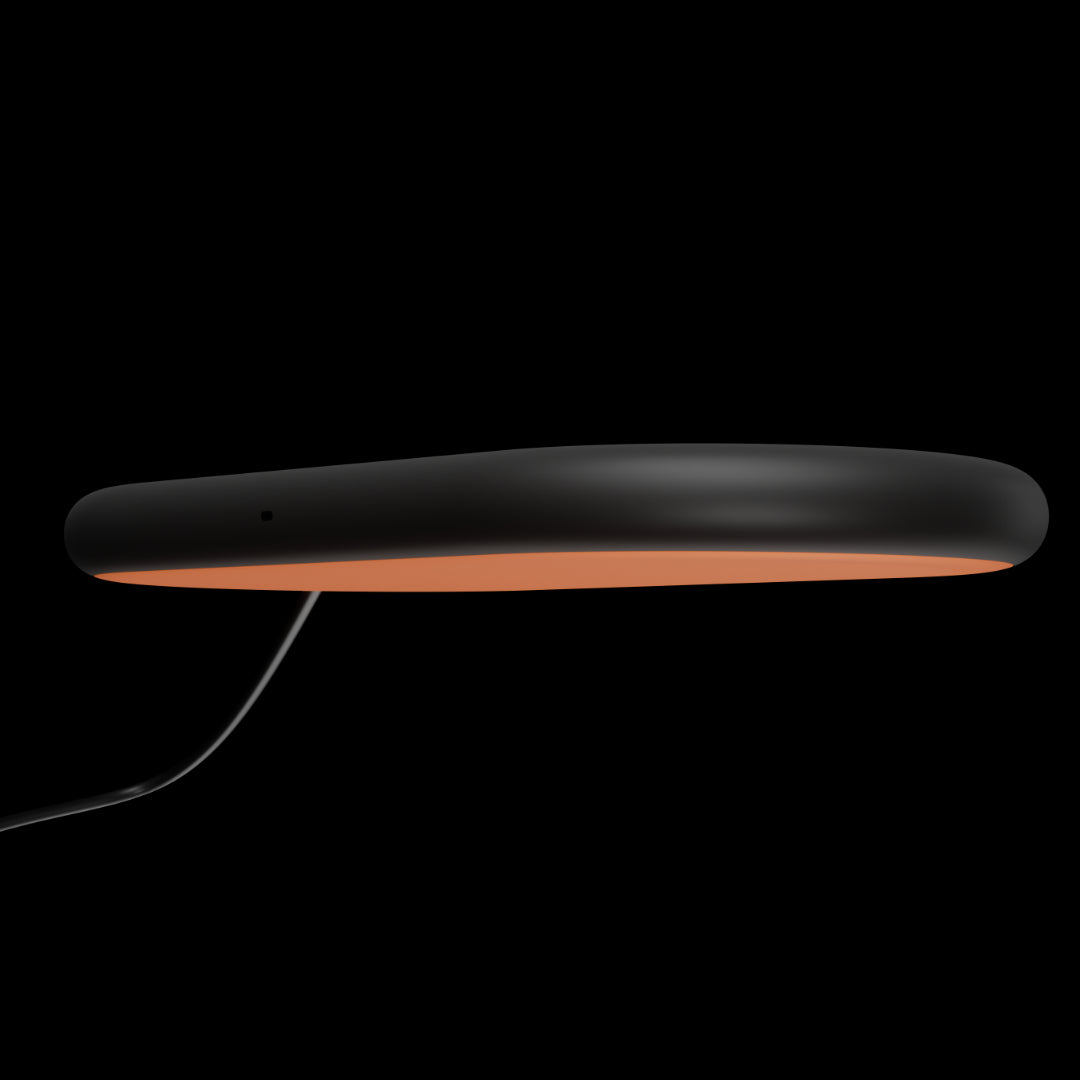 Black/Orange
