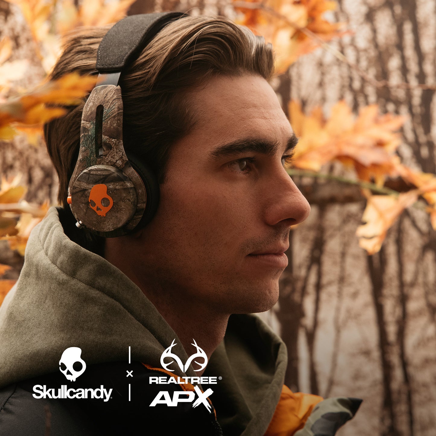 Realtree APX Black/Orange