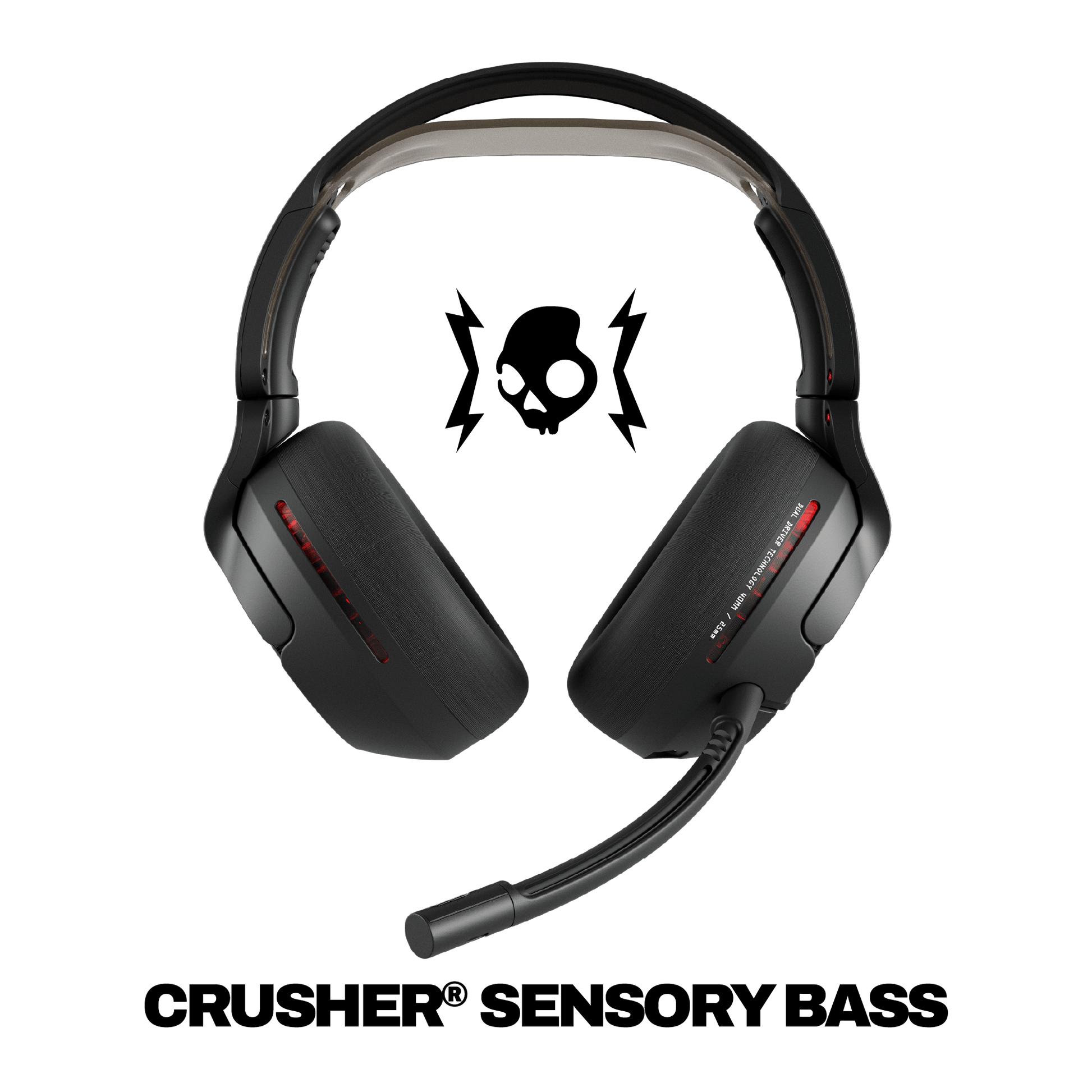 Crusher PLYR 720 - Wireless Gaming Headphones with Mic | Bluetooth Crusher PLYR 720 - Wireless Gaming Headphones with Mic | Bluetooth