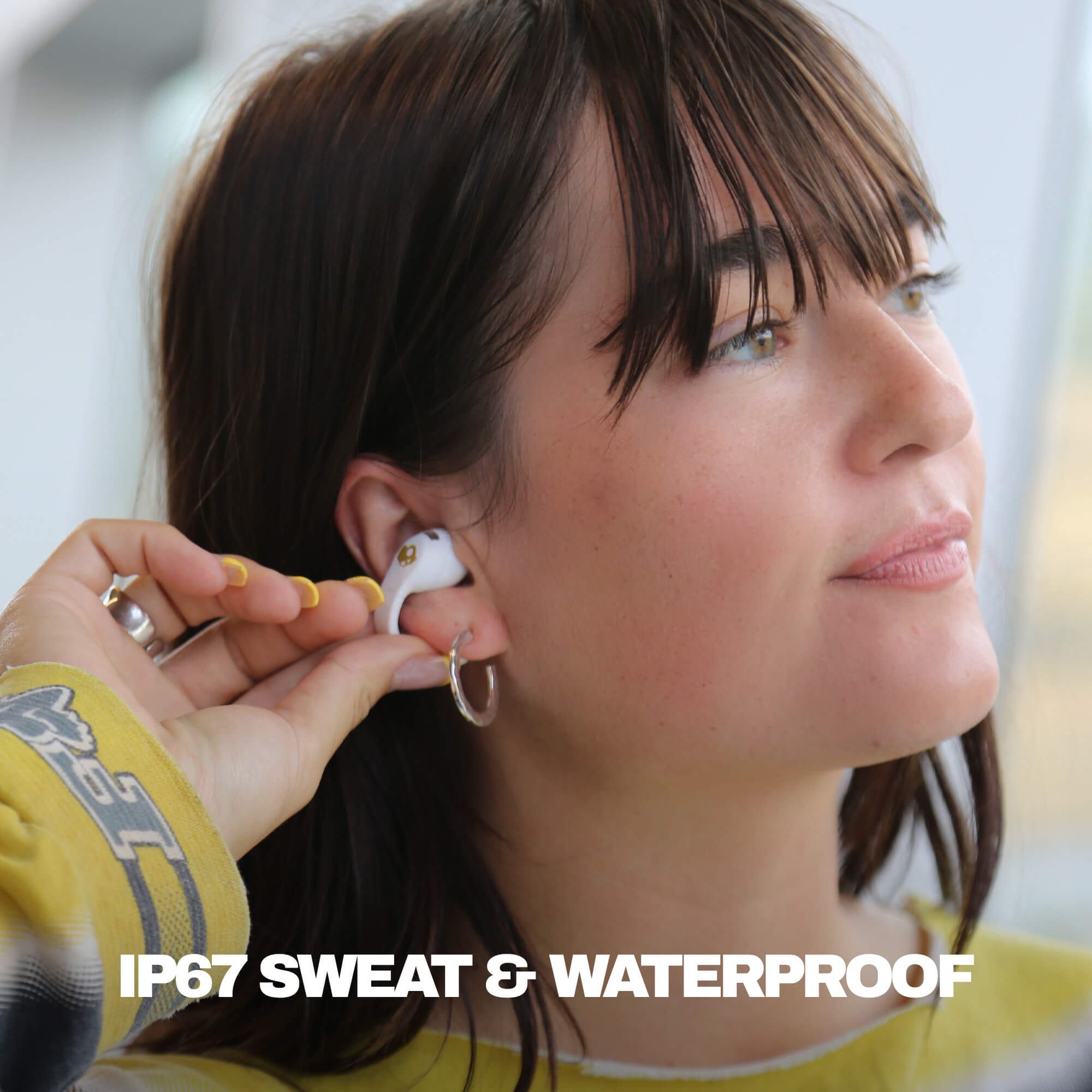 Push 720 Open - Wireless Open-Ear Earbuds | Bluetooth 5.3 | Clip