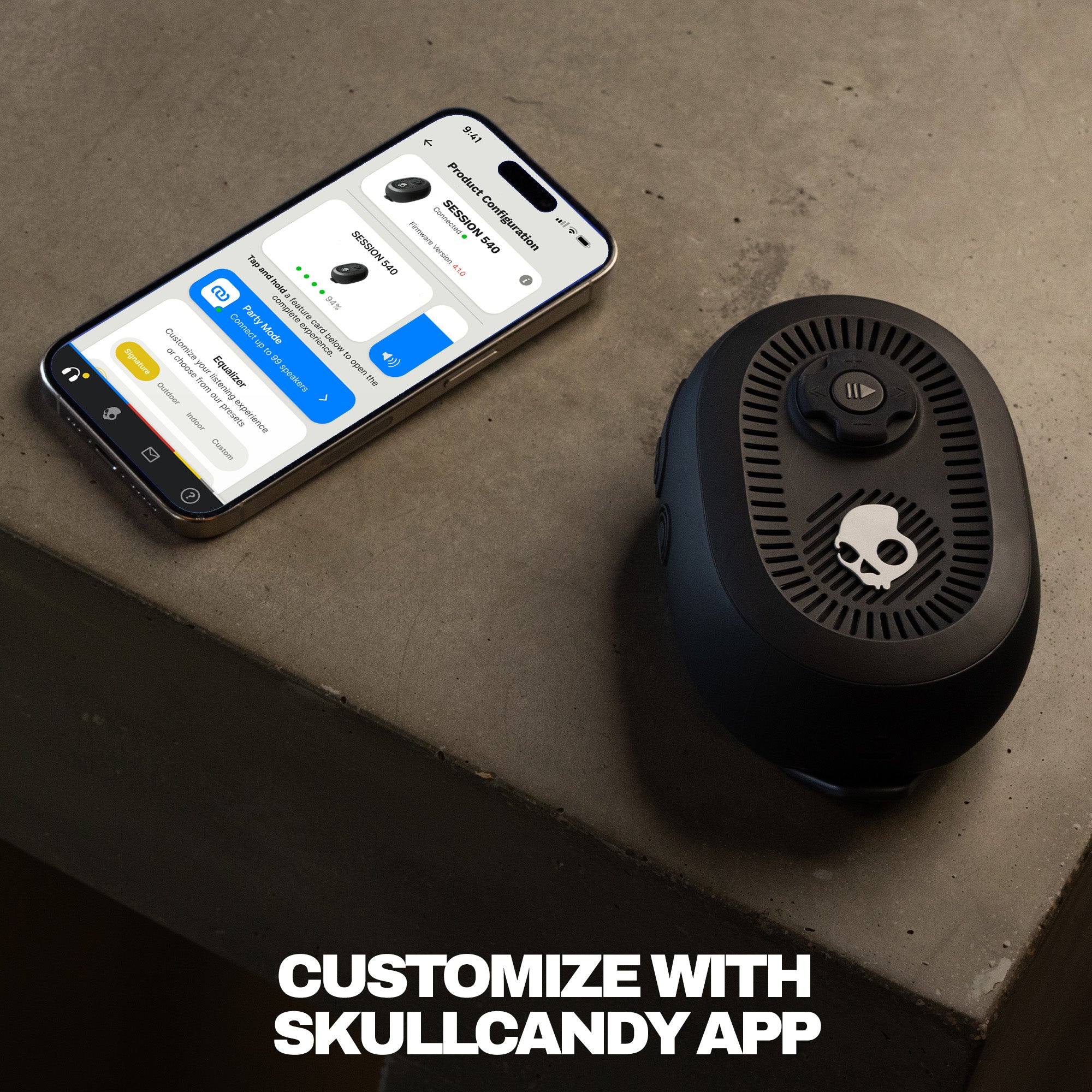 Session 540 Portable Bluetooth Speaker | Magnetic Mount | IP67