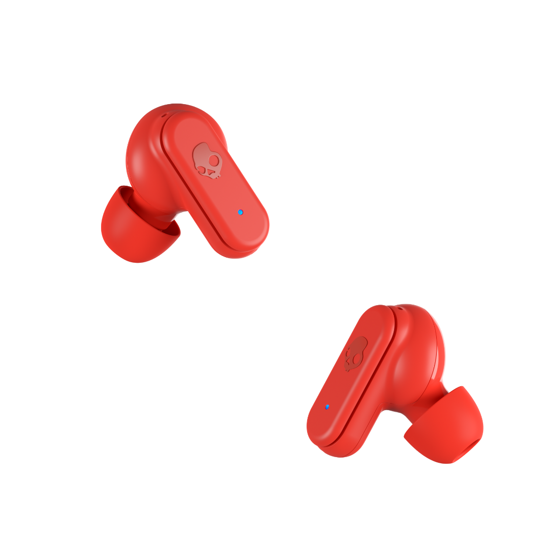 Skullcandy red wireless earbuds hotsell