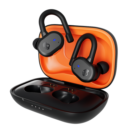 Push Active True Wireless Sport Earbuds with Ear Hooks Bluetooth 5.2 Built in Microphone Sweat Water Resistant