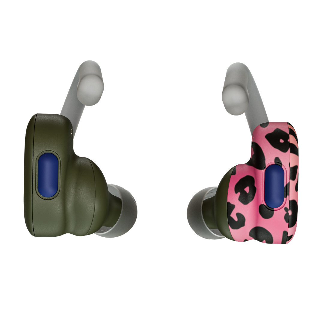 Push Active True Wireless Sport Earbuds with Ear Hooks Bluetooth 5.2 Built in Microphone Sweat Water Resistant